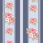 Papel De Parede Adesivo Lavável Rosas Em Laços 6m