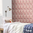 Papel De Parede Adesivo Lavável Rosas Silvestres 6m