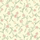 Papel De Parede Adesivo Lavável Rosas Traçadas 12m