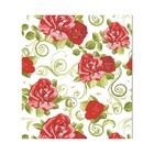 Papel De Parede Adesivo Lavável Rosas Vermelhas Floral Para S