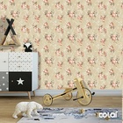 Papel De Parede Adesivo Lavável Rosas Vintage 9m