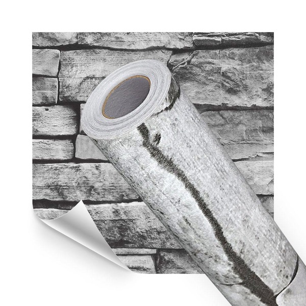 Papel De Parede Adesivo Lavavel Rustico Pedra Canjiquinha 280