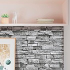 Papel De Parede Adesivo Lavavel Rustico Pedra Canjiquinha 280