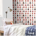 Papel De Parede Adesivo Lavável Silhueta De Gatos 3m