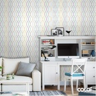 Papel De Parede Adesivo Lavável Sinuosas Coloridas 3m