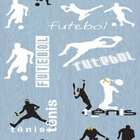 Papel De Parede Adesivo Lavável Sportes 9m