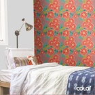 Papel De Parede Adesivo Lavável Tagetes 12m