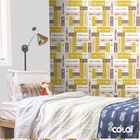 Papel De Parede Adesivo Lavável Talheres De Jantar 3m