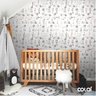 Papel De Parede Adesivo Lavável Talheres E Taças 6m