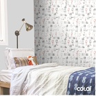 Papel De Parede Adesivo Lavável Talheres E Taças 9m