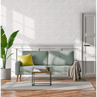 Papel De Parede Adesivo Lavavel Textura Arabesco Pérola 500x6