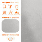 Papel De Parede Adesivo Lavavel Textura Arabesco Pérola 500x6