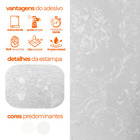 Papel De Parede Adesivo Lavavel Textura Arabesco Pérola 500x6