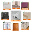 Papel De Parede Adesivo Lavavel Textura Arabesco Verde Suprem