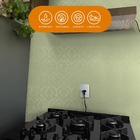 Papel De Parede Adesivo Lavavel Textura Arabesco Verde Suprem