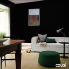 Papel De Parede Adesivo Lavável Textura Azul 12m