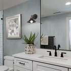 Papel De Parede Adesivo Lavavel Textura Linho Casual Jeans 50