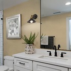 Papel De Parede Adesivo Lavavel Textura Rabiscado Caqui 500x6