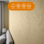 Papel De Parede Adesivo Lavavel Textura Rabiscado Caqui 500x6