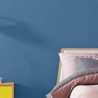 Papel De Parede Adesivo Lavavel Texturizado Casca Azul Oceano