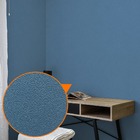 Papel De Parede Adesivo Lavavel Texturizado Casca Azul Oceano