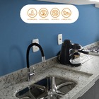 Papel De Parede Adesivo Lavavel Texturizado Casca Azul Oceano