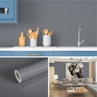 Papel De Parede Adesivo Lavavel Texturizado Casca Cinza Escur