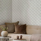 Papel De Parede Adesivo Lavavel Texturizado Casca Geométrico