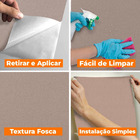 Papel De Parede Adesivo Lavavel Texturizado Casca Marrom Moch
