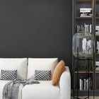 Papel De Parede Adesivo Lavavel Texturizado Casca Preto