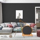 Papel De Parede Adesivo Lavavel Texturizado Casca Preto 500x6