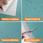 Papel De Parede Adesivo Lavavel Texturizado Casca Verde Forte