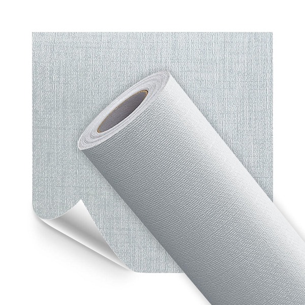 Papel De Parede Adesivo Lavavel Texturizado Linho Azul Céu Nu