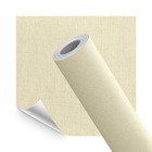 Papel De Parede Adesivo Lavavel Texturizado Linho Bege