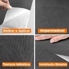Papel De Parede Adesivo Lavavel Texturizado Linho Cinza Escur
