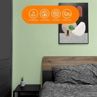 Papel De Parede Adesivo Lavavel Texturizado Linho Verde Claro