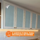 Papel De Parede Adesivo Lavavel Texturizado Rabiscado Azul Cl