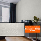 Papel De Parede Adesivo Lavavel Texturizado Rabiscado Cinza C