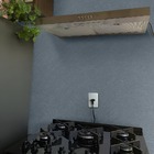 Papel De Parede Adesivo Lavavel Texturizado Rabiscado Ilha Az