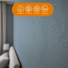 Papel De Parede Adesivo Lavavel Texturizado Rabiscado Ilha Az