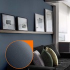 Papel De Parede Adesivo Lavavel Texturizado Tecido Jeans Escu