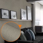 Papel De Parede Adesivo Lavavel Texturizado Tecido Palha Cinza