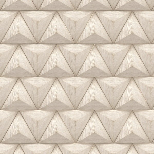 Papel De Parede Adesivo Lavável Triângulos 3d 9m