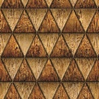 Papel De Parede Adesivo Lavável Triângulos De Sucupira 6m