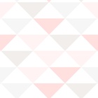 Papel De Parede Adesivo Lavável Triângulos Em Degradê 15m