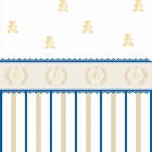 Papel De Parede Adesivo Lavável Ursinho Azul 9m