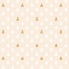 Papel De Parede Adesivo Lavável Ursinhos Dourados 9m