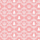 Papel De Parede Adesivo Lavável Ursinhos E Coroas Rosa 15m