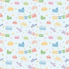 Papel De Parede Adesivo Lavável Veículos Fundo Azul 12m