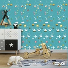 Papel De Parede Adesivo Lavável Viagem  18m